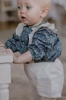 Хлопковые шорты для младенцев That's mine, бежевый