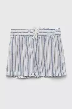 Хлопковые шорты для младенцев United Colors of Benetton, синий