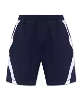 Хлопковые шорты Dsquared2, синий