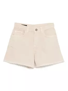 Хлопковые шорты Emporio Armani Kids, нейтральный