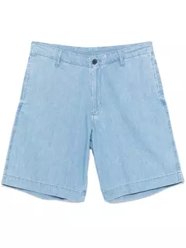 Хлопковые шорты Emporio Armani, синий