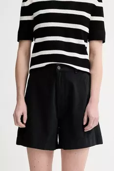 Хлопковые шорты Filippa K, черный