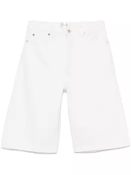 Хлопковые шорты FRAME, белый