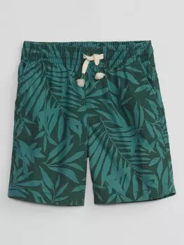 Хлопковые шорты Gap, зеленый
