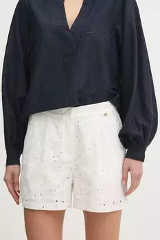 Хлопковые шорты Gaudi, белый