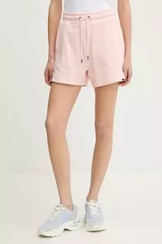 Хлопковые шорты Guess Jeans, розовый