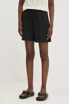 Хлопковые шорты Herschel, черный