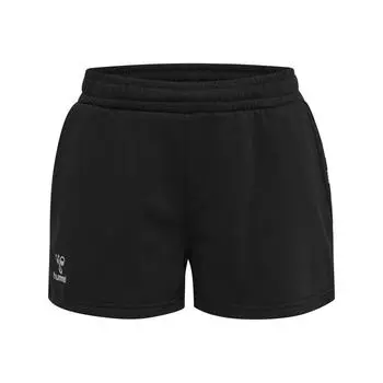 Хлопковые шорты Hmlstaltic Женские шорты Женские HUMMEL, черный