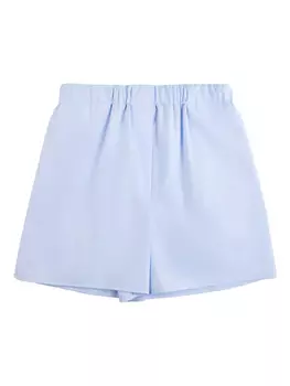 Хлопковые шорты Hogan, синий