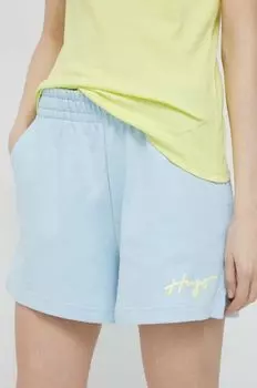 Хлопковые шорты Hugo, синий