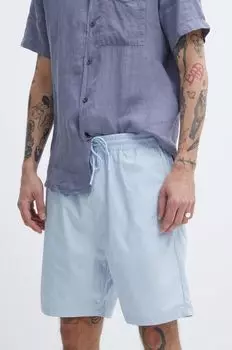 Хлопковые шорты Hugo, синий