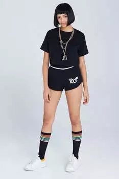 Хлопковые шорты Jeremy Meeks, черный