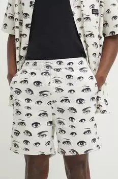 Хлопковые шорты Kaotiko, бежевый