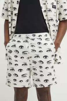 Хлопковые шорты Kaotiko, бежевый