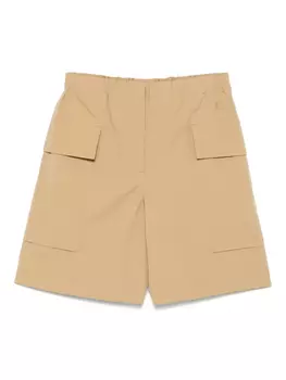 Хлопковые шорты-карго JIL SANDER+, коричневый