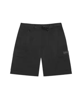 Хлопковые шорты карго с карманами Duvetica, черный