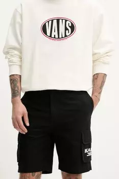 Хлопковые шорты Karl Kani, черный