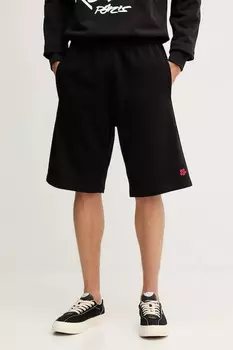 Хлопковые шорты Kenzo, черный