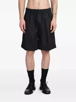 Хлопковые шорты Laneus, черный