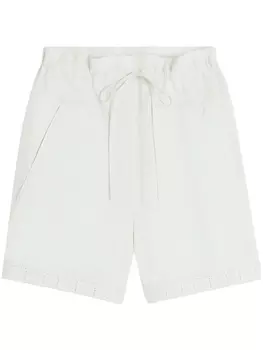 Хлопковые шорты Lanvin, белый