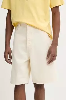 Хлопковые шорты Le Short Baggy Drle De Monsieur, бежевый