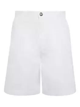 Хлопковые шорты Marni, белый