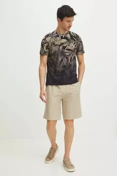 Хлопковые шорты Medicine, бежевый