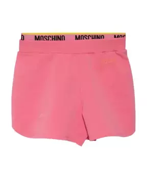 Хлопковые шорты Moschino, розовый