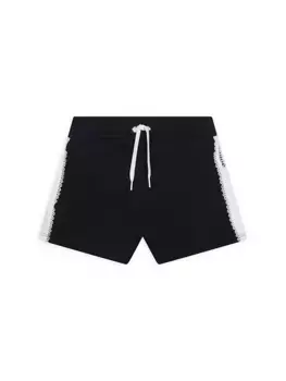 Хлопковые шорты на шнурке для маленьких девочек и девочек Chlo, темно-синий