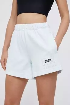 Хлопковые шорты P.E Nation, бирюзовый