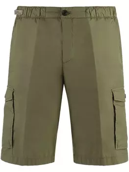 Хлопковые шорты Paul & Shark, зеленый