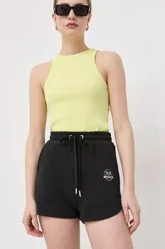 Хлопковые шорты Pinko, черный
