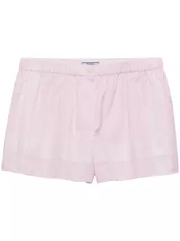 Хлопковые шорты Prada, розовый