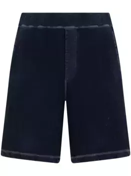 Хлопковые шорты с логотипом DSQUARED2, синий