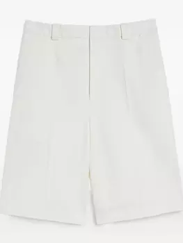 Хлопковые шорты с поясом Jil Sander, белый