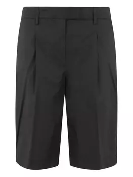 Хлопковые шорты Seventy, черный