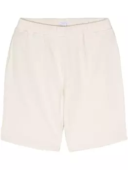 Хлопковые шорты со швами Sunspel, бежевый