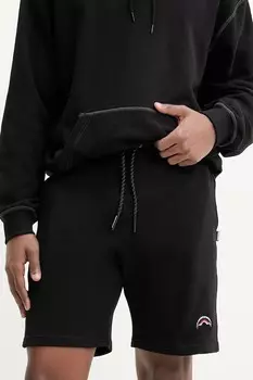 Хлопковые шорты Sprayground, черный