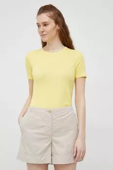 Хлопковые шорты Tommy Hilfiger, бежевый