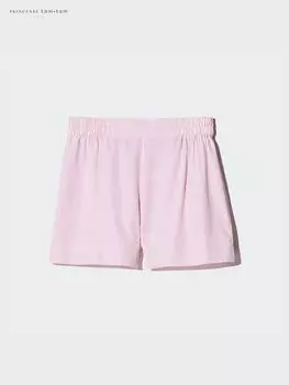 Хлопковые шорты Uniqlo, розовый