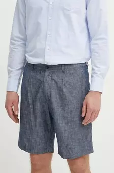 Хлопковые шорты United Colors of Benetton, синий