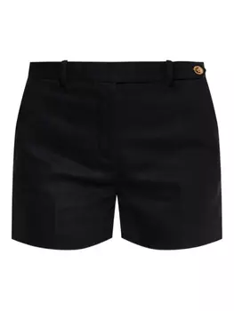 Хлопковые шорты Versace, черный