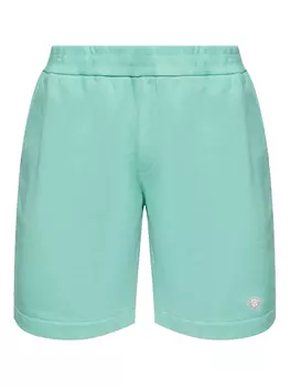 Хлопковые шорты Versace, зеленый