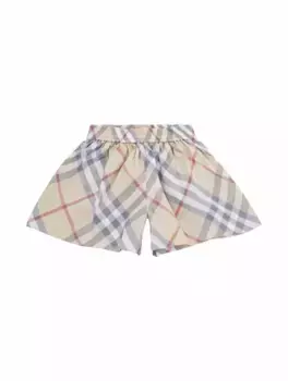 Хлопковые шорты Vintage Check Burberry, мультиколор