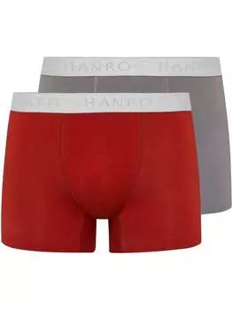 Хлопковые шорты в стиле ретро Hanro, мультиколор