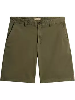 Хлопковые шорты Woolrich, зеленый