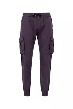 Хлопковые спортивные брюки Alpha Industries, фиолетовый
