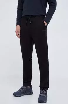 Хлопковые спортивные брюки BOSS GREEN Boss Green, черный