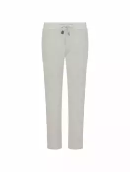 Хлопковые спортивные брюки Brioni, серый