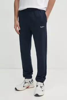 Хлопковые спортивные брюки DUKE JOGGER Pepe Jeans, темно-синий
